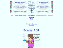 Tablet Screenshot of friendsinbusiness.com